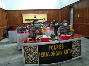 Jelang Musim Penghujan, Kapolres Pekalongan Kota Ingatkan Jajaran Polsek Siaga