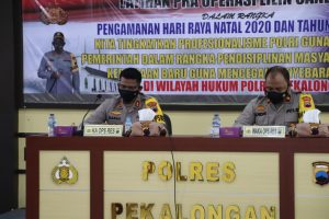 Kapolres Pekalongan Pimpin Lat Pra Ops Lilin Candi 2020