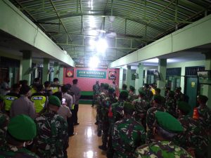 Patroli Gabungan Skala Besar, Kapolres Pekalongan Kota Bersama Dandim Cegah Gangguan Kamtibmas