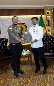 Menteri Pertanian Terima Kunjungan Audensi Koordinator KKT-PTI Daenk Jamal
