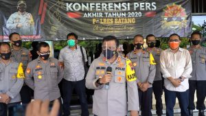 Selama 2020, Polres Batang Berhasil mengungkap 87% Kasus Kejahatan