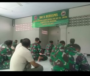 Gelar Doa Bersama, Kodim Batang Peringati Hari Juang TNI AD 2020