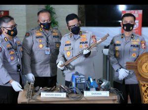 Berhasil, Polri Ungkap Bungker Persembunyian Teroris Upik Lawanga