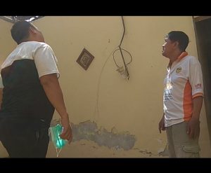 Tunjukkan Rasa Empati, Bidhumas Polda Jateng Tinjau Rumah Milik Wartawan Yang Roboh