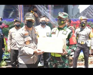 Menjelang Tahun Baru 2021, Kapolda Jateng Tinjau Perbatasan Cepu-Jawa Timur