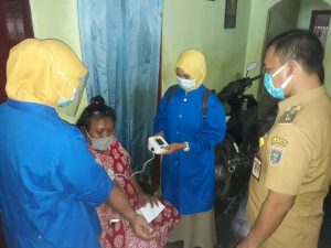 Awal Tahun 2021, Bupati Batang Tilik Warga Menderita Stroke