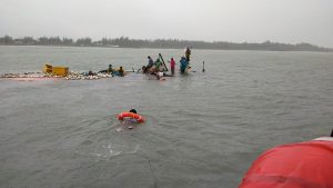 KMN Sri Lestari Tenggelam Diperairan Utara Batang