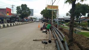 Pergantian Pipa Oleh Perumda Tirta Mulya Pemalang
