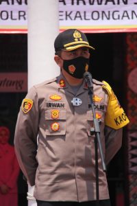Menindak Lanjuti Pemberlakuan PSBB Dan PPKM Polres Pekalongan Kota Gencarkan Ops Yustisi