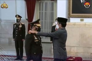 Presiden Jokowi Lantik Komjen Pol Listyo Sigit Prabowo Sebagai Kapolri