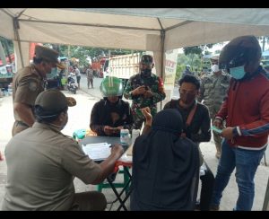 Tiga Pilar Cengkareng Laksanakan OPS Yustisi Jaring 15 Pelanggar Prokes