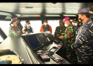 Panglima TNI Bersama Menhub Tinjau Lokasi Ditemukan Serpihan Pesawat Sriwijaya Air SJ 182