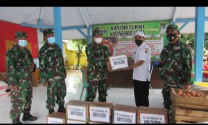 Peduli, Dandim Batang Berikan Bantuan Sembako Kepada Korban Banjir