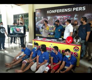 5 Pelaku Perampokan Di Jalan Krakatau, 4 Pelaku Berhasil Dilumpuhkan Tim Resmob Polrestabes