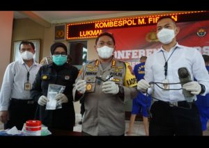 Satreskrim Polresta Banyumas Ciduk Lima Pelaku Curanmor