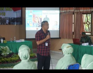 Sang Motivator Berikan Motivasi Kepada Anggota TNI,PNS Dan Persit KCK Cab XXIV Batang