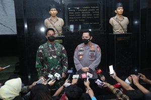 Kunjungan Kehormatan Kapolri Jenderal Listyo Sigit Kee KSAD