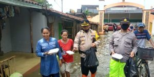 Sinergitas TNI-Polri Bersama Pemkab Peduli Warga Terdampak Banjir