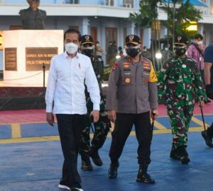 Presiden Jokowi Tinjau Lumbung Pangan Dan Resmikan Bendungan Napun Gete Di NTT