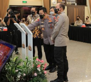 Mewujudkan Tranparansi Dan Handling Complain,  Kapolri Launching Aplikasi Dumas Presisi