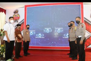Kapolda Jateng Launching Program QRIS Cashles Polres Magelang Dan SKCK Door To Door