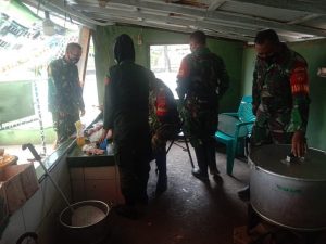 Dapur Umum Kodim Pekalongan  Beroperasi 24 jam