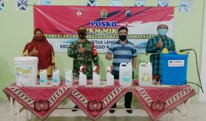 Kodim Pekalongan Dirikan Posko PPKM di Tingkat Desa