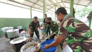 Dapur Umum Kodim Pekalongan Ditambah di Koramil 10/Wiradesa