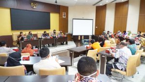 Dandim Pekalongan menghadiri Rapat  Koordinasi Teknis Penanganan Bencana Banjir