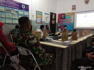 Rapat Lintas Sektoral Tingkat Kecamatan Wiradesa Fokus Penurunan Kasus Covid-19