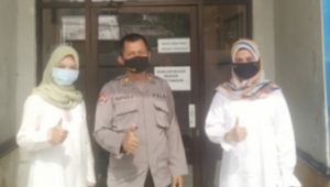 Melalui Radio Kota Batik, Humas Polres Pekalongan Kota Sosialisasi Contact Call Center 110