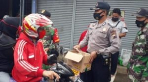 Kapolres Pekalongan Ajak Masyarakat Disiplin Pakai Masker Saat Beraktivitas Diluar Rumah