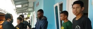 Kompak, Mahasiswa Papua Dan Polisi Di Jateng, Adakan Baksos Dan Kerja Bakti