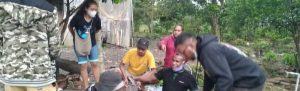 Berikan Pelatihan Ternak Lele, Bukti Wujud Kedekatan Mahasiswa Papua Dan Polda Jateng