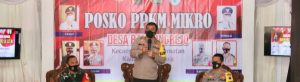 Cek Kampung Siaga Candi Dan Posko PPKM Micro, Kapolda Jateng Kunjungi Kab Demak Dan Jepara