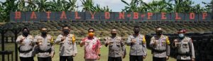 Menjalin Sinergitas, Brimob Pekalongan Adakan Latihan Menembak