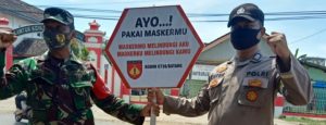 Tiga Pilar, Kekompakan Muspika Dalam Penegakan Disiplin Prokes