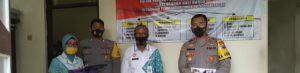 Kapolres Pekalongan Kota Cek Posko PPKM Mikro