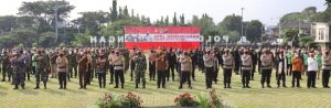 Gelar Apel KebangsaanKapolda Jateng Dan Gubernur Ajak Anak Bangsa Jaga Kerukunan