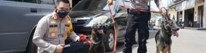 Tingkatkan Dan Perketat Pengamanan, Polres Batang Terjunkan K-9