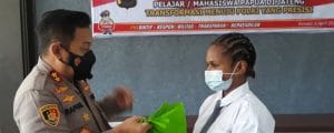 Kapolres Kendal Launching Program Orang Tua Asuh Pelajar Dan Mahasiswa Papua Polda Jateng