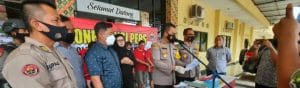 Satreskoba Polres Pekalongan Kota Ungkap 4 Kasus  TO Dalam Operasi Antik 2021