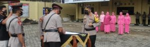 Kapolres Pekalongan Kota Pimpin Serah Terima Jabatan Wakapolres