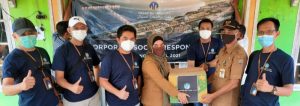 Menjelang Ramadhan, PT KITB Menggelar CSR Bagikan Paket Sembako