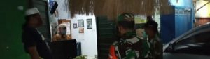 Perketat PPKM Berbasis Mikro, Babinsa Koramil Limpung Tracking Warga Amongrogo