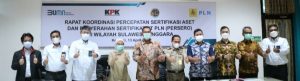 Sinergi KPK, PLN Dan Kementerian ATR/BPN Berhasil Amankan 1.358 Persil Aset Tanah Di Sulteng