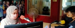 Melalui Radio, Humas Polres Pekalongan Sosialisasikan Ops Keselamatan Candi 2021