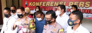 Ancam Petugas Dengan Senjata Tajam, Pelaku Penerobos Portal Polres Brebes Dihadiahi Timah Panas