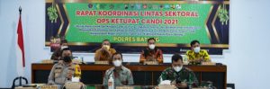 Kesiapan Pengamanan Lebaran, Polres Batang Gelar Rakor Linsek