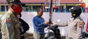 Operasi Yustisi Jaring Warga Tak Pakai Masker